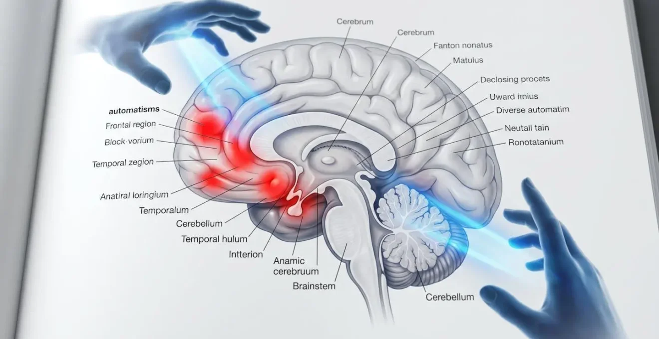 Cerveau transparent avec zones lumineuses reprogrammées par des faisceaux